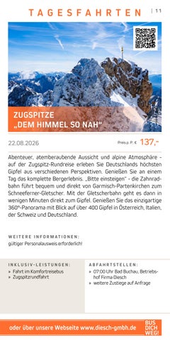 Tagesfahrten 2026 | Diesch Reisen 第 11 页