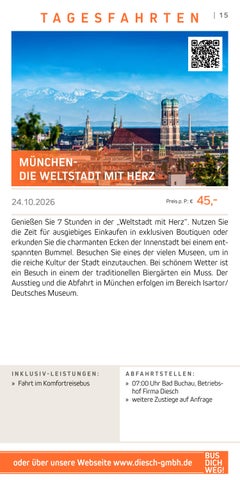 Tagesfahrten 2026 | Diesch Reisen 第 15 页