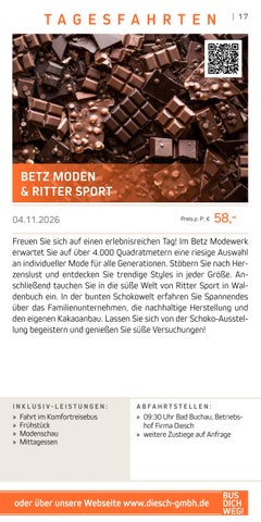 Tagesfahrten 2026 | Diesch Reisen 第 17 页