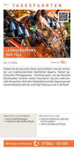 Tagesfahrten 2026 | Diesch Reisen 第 18 页