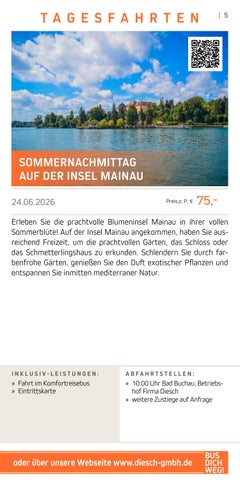 Tagesfahrten 2026 | Diesch Reisen 第 5 页