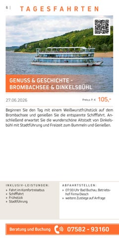 Tagesfahrten 2026 | Diesch Reisen 第 6 页