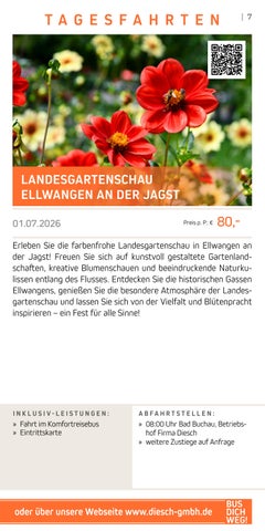 Tagesfahrten 2026 | Diesch Reisen 第 7 页