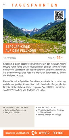 Tagesfahrten 2026 | Diesch Reisen 第 8 页