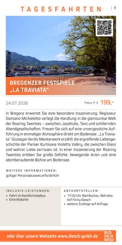 Tagesfahrten 2026 | Diesch Reisen 第 9 页