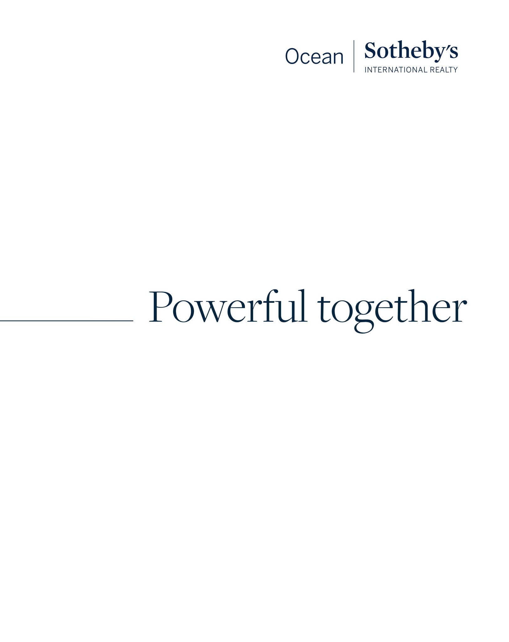 Eric Rizzo Eric Rizzo. Taylor Globus. | Powerful Together. by oceansothebys - Issuu