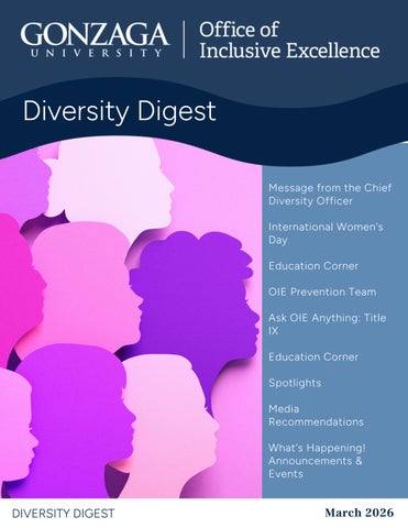 March 2026 Diversity Digest