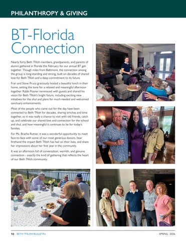 Beth Tfiloh Dahan Community School & Congregation 灯饰目录 · Bulletin 春季 26 - pages 第 10 页