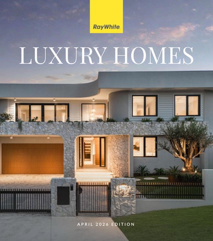 Luxury Homes magazine - April 2026 edition