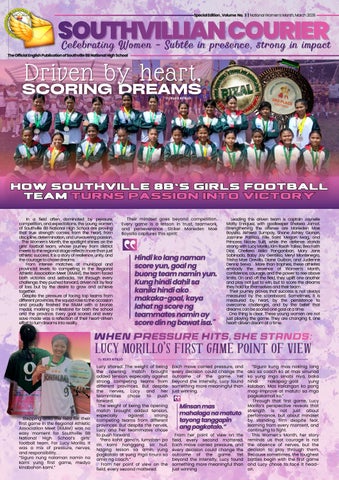 SC WOMEN'S MONTH NEWSLETTER SPECIAL EDITION