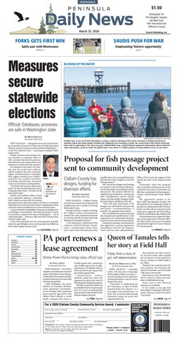 Peninsula Daily News, Jefferson County, March 25, 2026