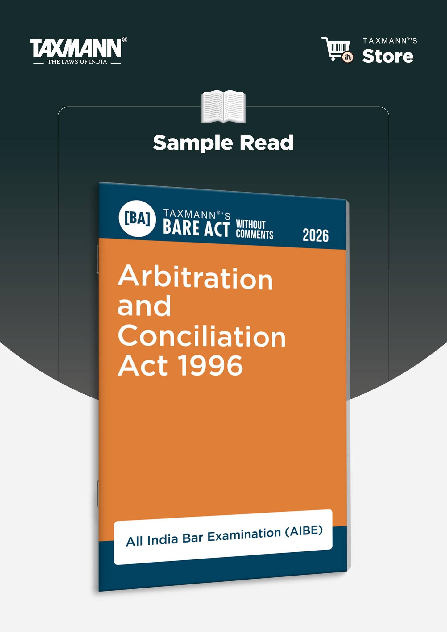 Taxmann's Arbitration and Conciliation Act 1996 – Bare Act without ...