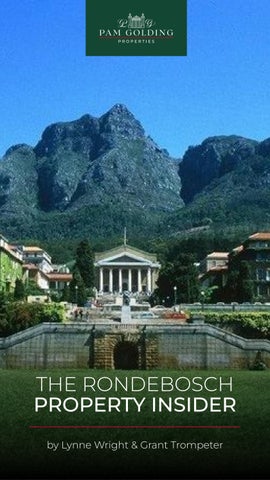 The Rondebosch Property Insider | E3