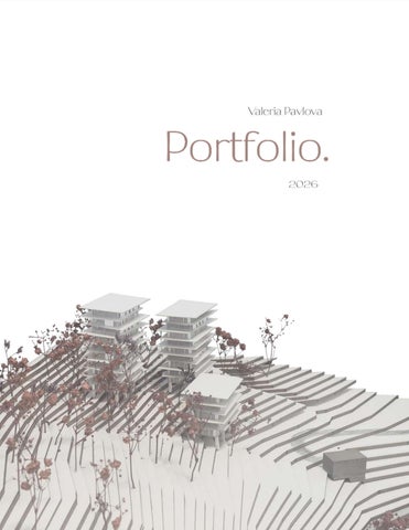 Portfolio Architecture 2026 Valeria Pavlova