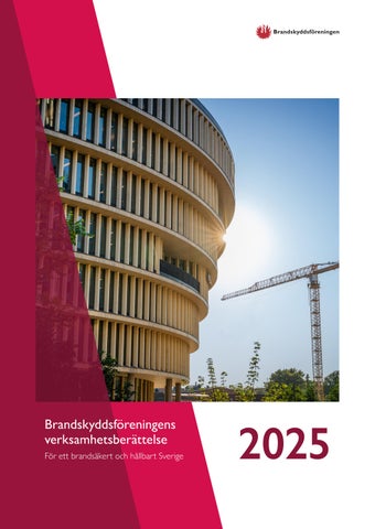 Brandskyddsföreningens verksamhetsberättelse 2025