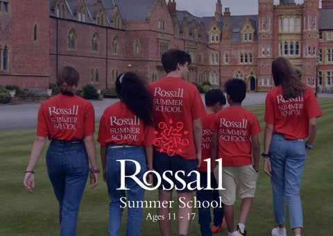 Rossall International Summer School