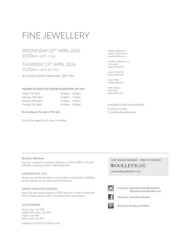 Fine Jewellery 22-23 April 2026 第 5 页