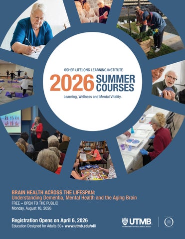 OLLI Summer Catalog 2026