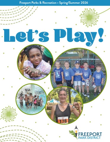 Freeport Park District Program Guide, Spring - Summer 2026