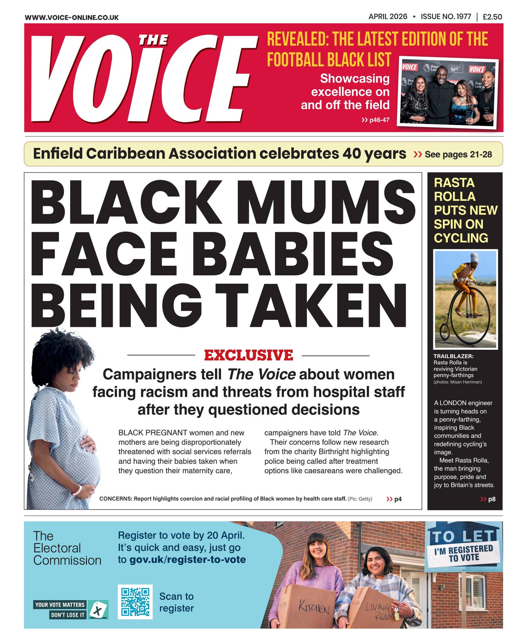 The Voice Newspaper: April 2026 by THE VOICE NEWSPAPER (UK) - Issuu