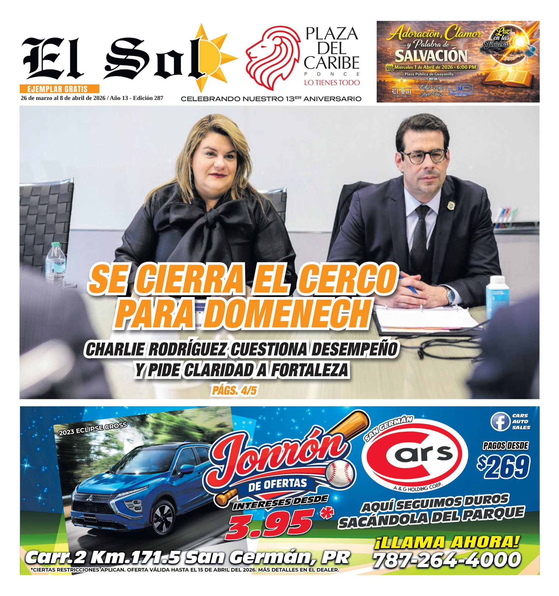 Periódico El Sol de Puerto Rico #287 by El Sol de PR - Issuu