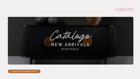 Catálogo Nuevas Bufeteras