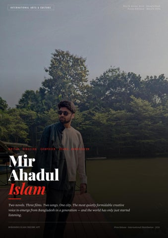 Mir Ahadul Islam-press release