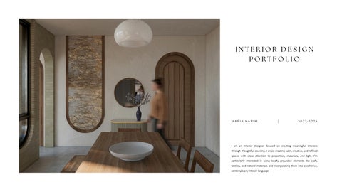 INTERIOR DESIGN