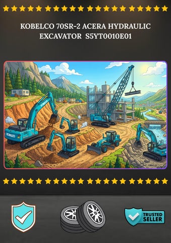 KOBELCO 70SR-2 ACERA HYDRAULIC EXCAVATOR  S5YT0010E01