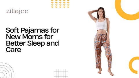 Gentle Fabric Pajamas for New Moms for Daily Wear
