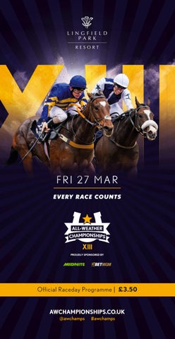 Lingfield Park Racecard - Friday 27th March