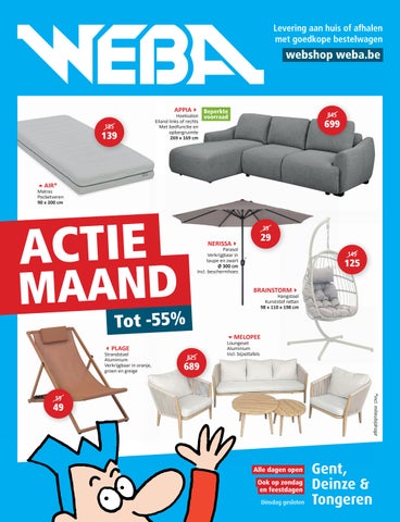 Actiemaand bij WEBA!