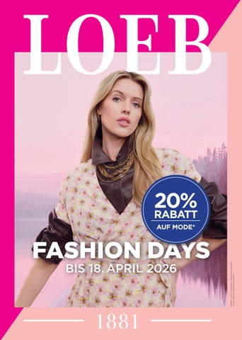 LOEB Fashion Days Spring 26