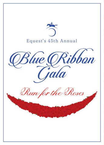 2026 Equest Blue Ribbon Gala Invitation