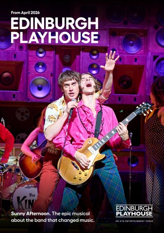 Edinburgh – What's On guide – From April 2026