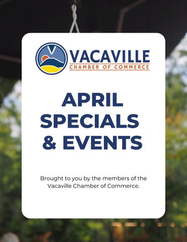 April 2026 Member Specials & Events