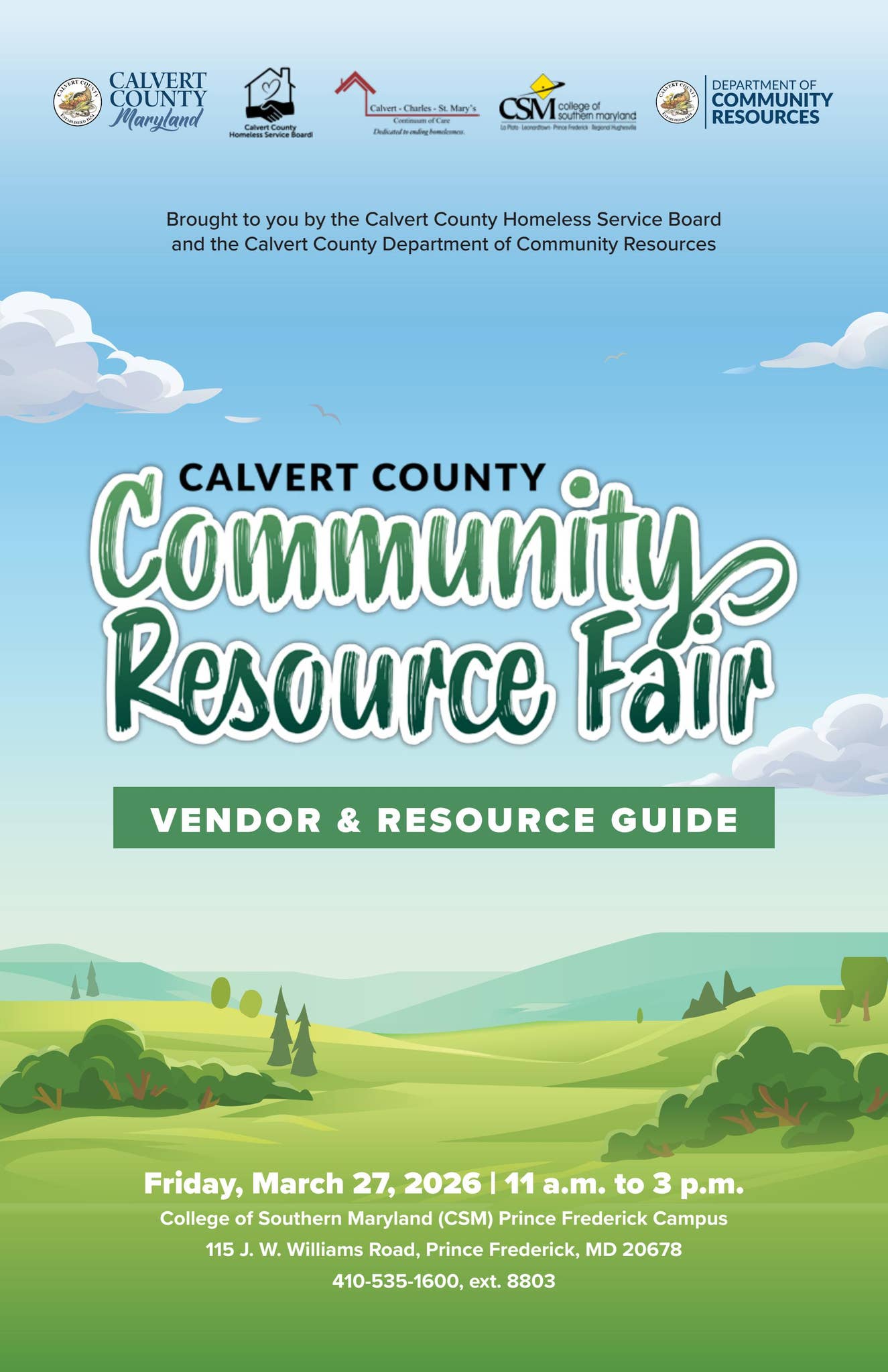 2026 Community Resource Fair Booklet by Calvert County, MD Government ...