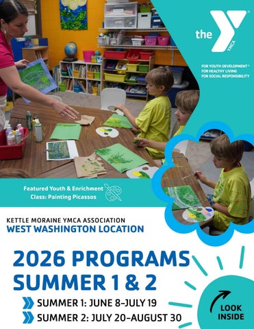 2026 Programs Summer 1&2 Washington Cty