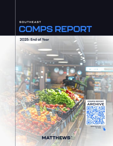 2025 End-of-Year Sales Comps Report