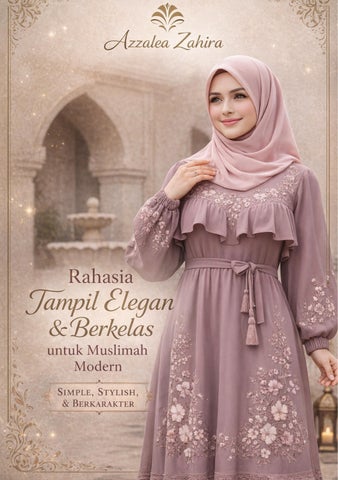 Rahasia Tampil Elegan & Berkelas untuk Muslimah Modern”