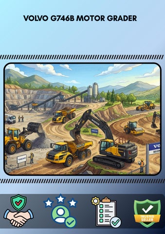 VOLVO G746B MOTOR GRADER