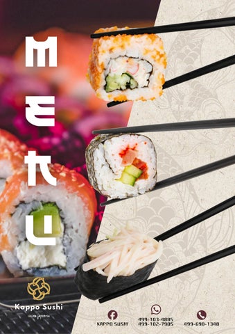 MENU - KAPPO SUSHI 