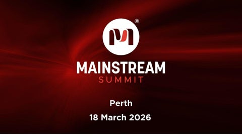 MAINSTREAM Summit Photos Perth March 2026.pptx
