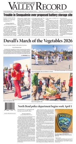 Snoqualmie Valley Record, March 27, 2026