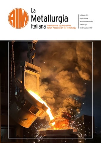 La Metallurgia Italiana, n.3 marzo 2026