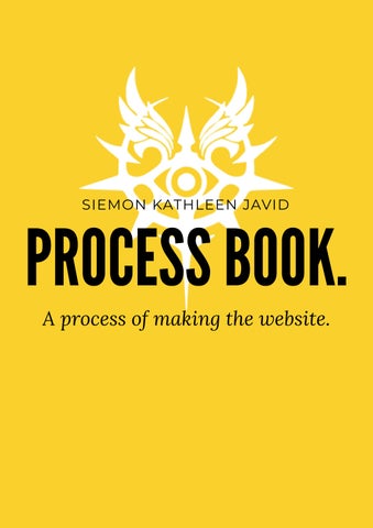process book.