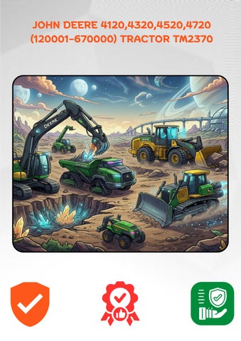 JOHN DEERE 4120,4320,4520,4720 (120001-670000) TRACTOR TM2370