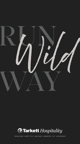 Tarkett Hospitality Wild Runway Brochure