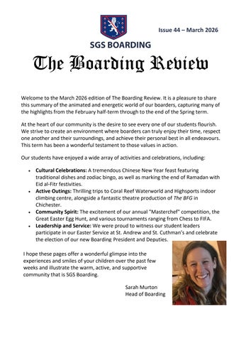 Boarding Review 44 March 2026