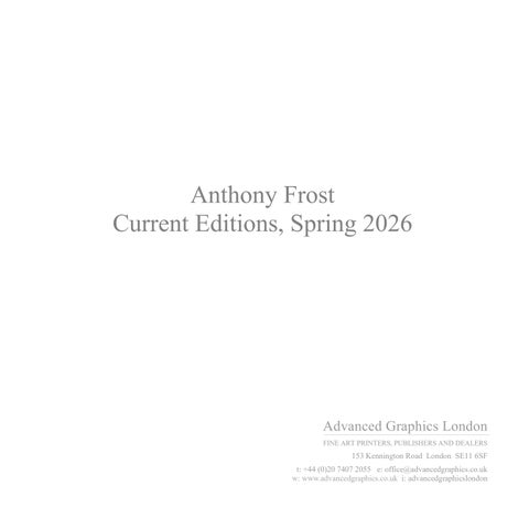 Anthony Frost Current Editions Spring 2026